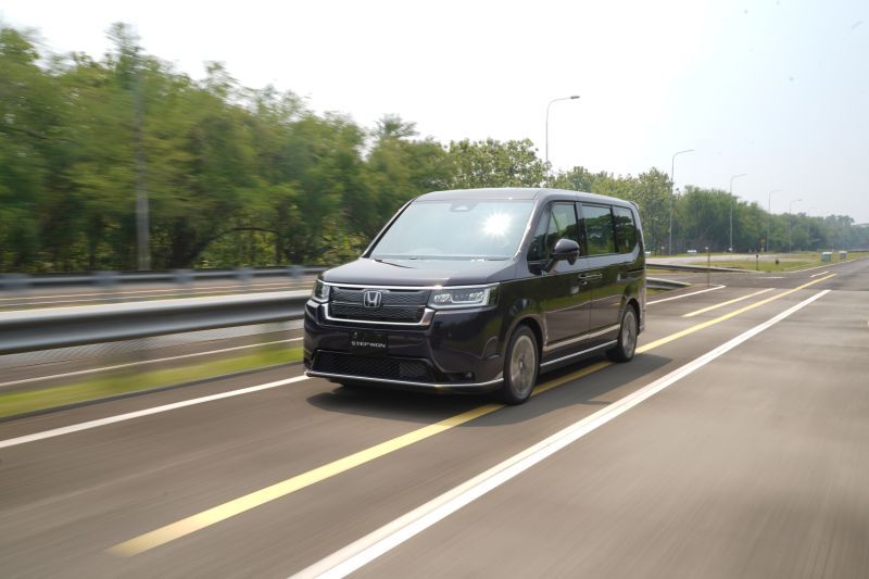 Honda Step WGN e:HEV. (ANTARA/HPM)