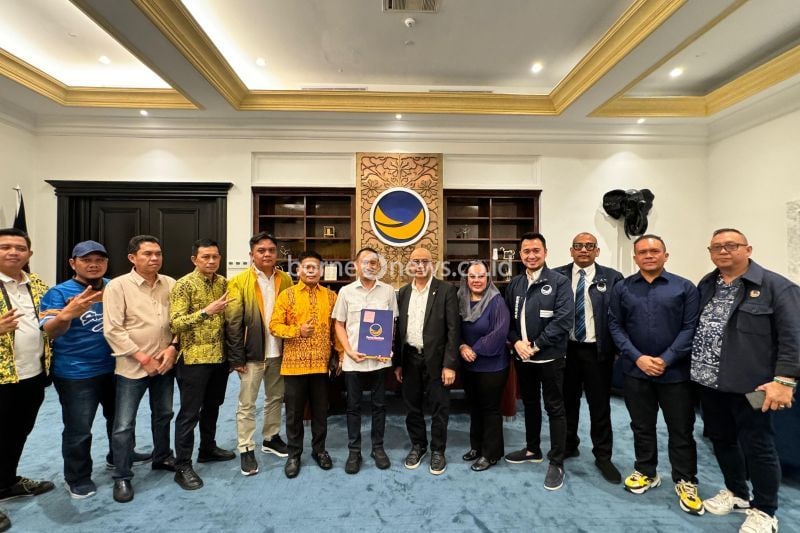 NasDem Dukung Fairid Naparin Maju di Pilwalkot Palangka Raya