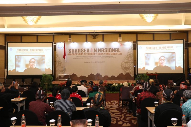 Sarasehan Nasional Penghayat Kepercayaan di Surabaya, Perkuat Kesetaraan dan Keberagaman