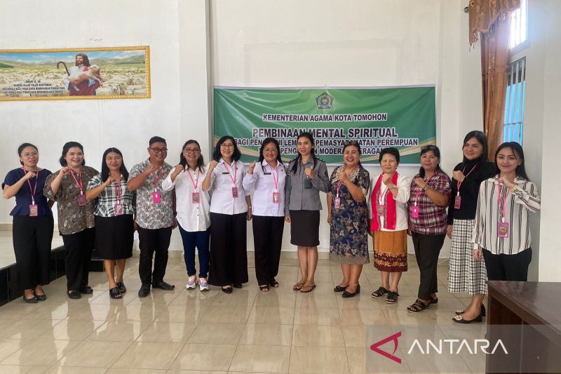Pembinaan Mental dan Spiritual bagi Penghuni Lapas Perempuan Tomohon