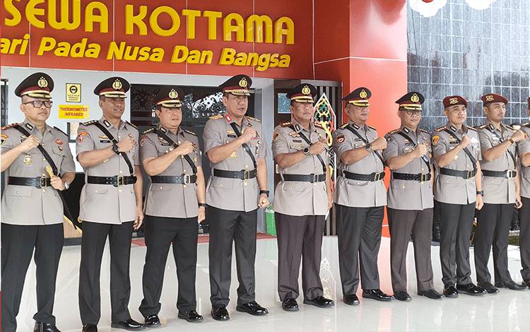 Polda Kalteng Gelar Apel Hari Juang Polri, Tekankan Rastra Sewakottama dan Satya Haprabu