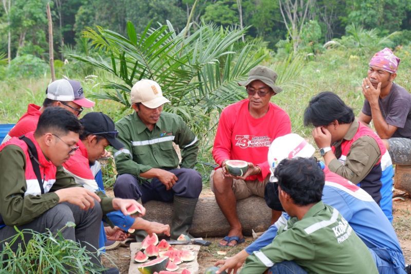 PGN Dorong Petani Karet Pagar Dewa Terapkan WanaTani untuk Peningkatan Pendapatan