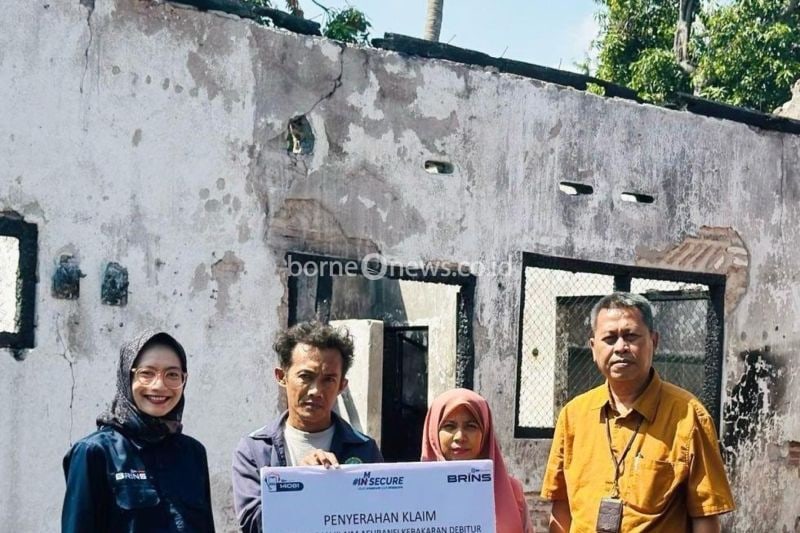 BRI Insurance Bayarkan Klaim Rp81,79 Juta Bantu Korban Kebakaran