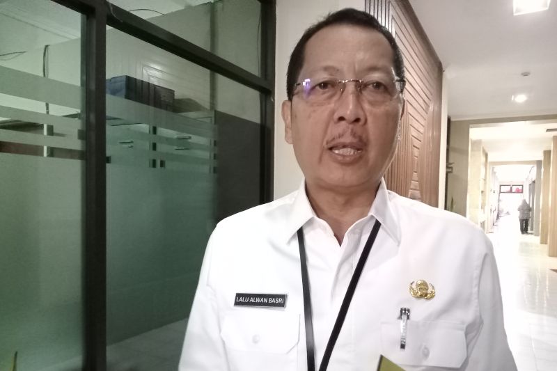 Sekretaris Daerah (Sekda) Kota Mataram Lalu Alwan Basri. (ANTARA/Nirkomala)