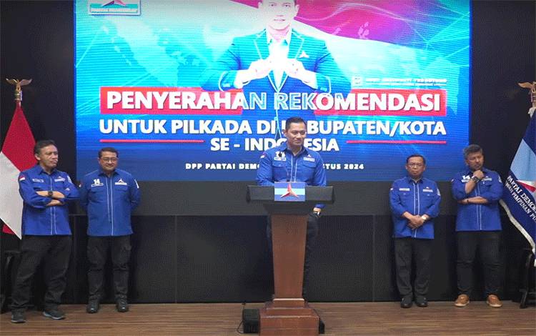 Demokrat Segera Keluarkan Rekom Kandidat Paslon Tiga Kabupaten Kalteng ini