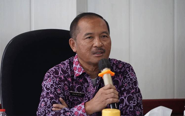 Inspektur Inspektorat Kalteng, Saring (FOTO:ARIF)