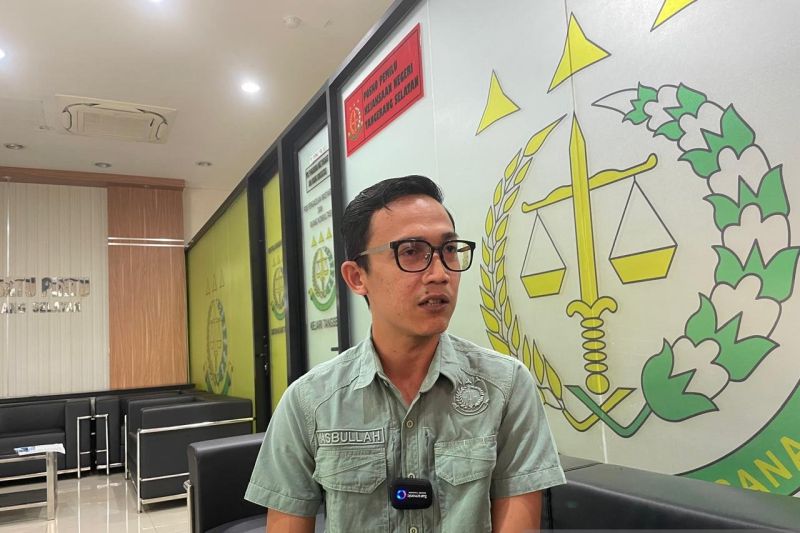 Kasi Intel Kejari Tangerang Selatan (Tangsel) Hasbullah. ANTARA/Azmi.