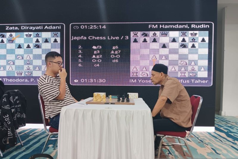 Yoseph T. Taher Raih Gelar Juara di Japfa Chess Festival 2024