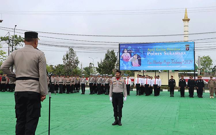 Kapolres Sukamara Ingatkan Personel Tingkatkan Kewaspadaan terhadap Potensi Kerawanan