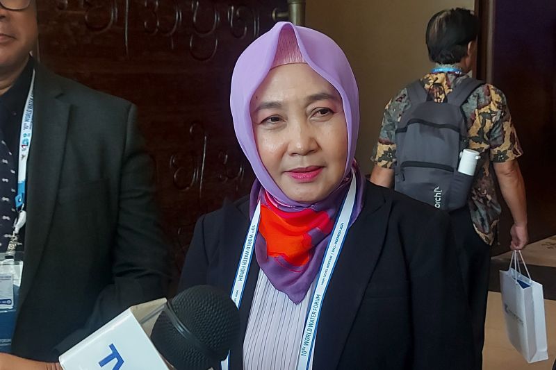 Kepala Badan Meteorologi, Klimatologi, dan Geofisika (BMKG) Dwikorita Karnawati . (ANTARA/Andi Firdaus)