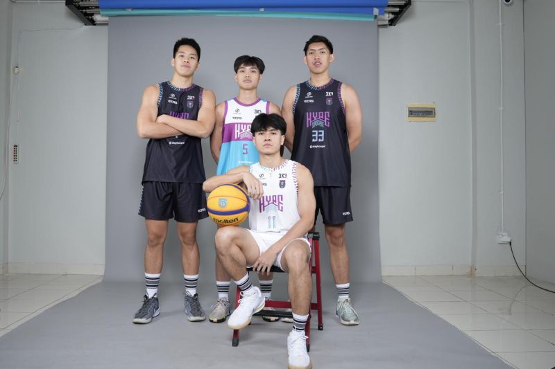 Tim bola basket 3x3 Hype Supersport akan berlaga dalam turnamen Yunan 3X3 Circuit Dali Stop di China pada 23-25 Agustus mendatang. ANTARA/HO-Perbasi