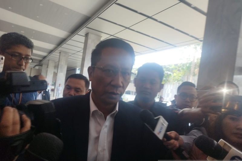 Menteri Hukum dan Hak Asasi Manusia Supratman Andi Agtas di Gedung DPR/MPR RI, Jakarta, Kamis (22/8/2024). (ANTARA/Bagus Ahmad Rizaldi)