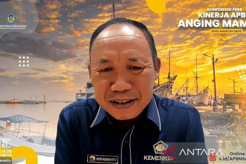 Penerimaan Pajak Sulselbartra Capai Rp10,06 Triliun hingga Juli 2024