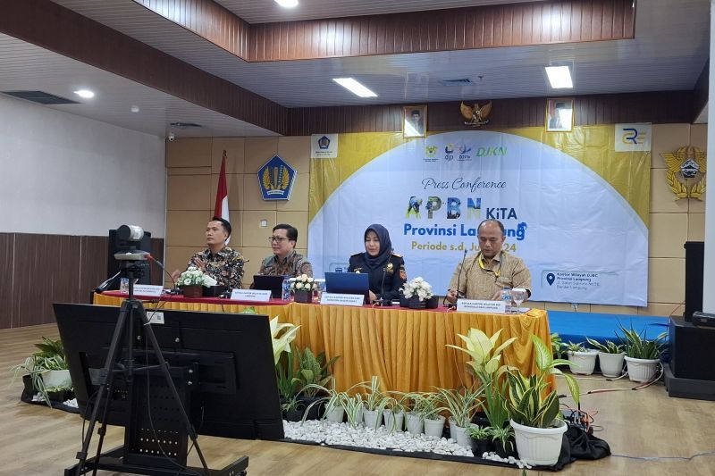 Realisasi Pendapatan Negara di Lampung Capai Rp5,79 Triliun