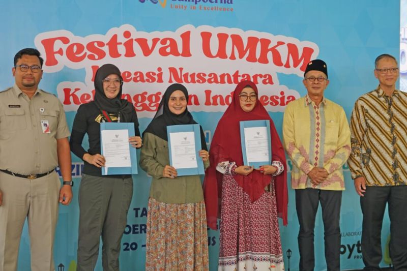 Dinas Perindustrian Perdagangan Koperasi Usaha Kecil dan Menengah (PPKUKM) DKI dan Sampoerna Grup gelar Sampoerna Festival UMKM 2024, Jakarta, Kamis (22/8/2024) ANTARA/HO-Dinas PPKUKM DKI