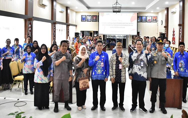 Ini Tujuan Digelarnya Sosialisasi Pemberian Hak Akses dan Pemanfaatan Data Kependudukan