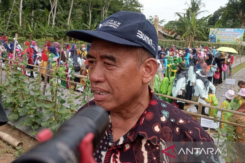 Kepala Dinas Pertanian Kabupaten Cilacap Susilan. ANTARA/Sumarwoto