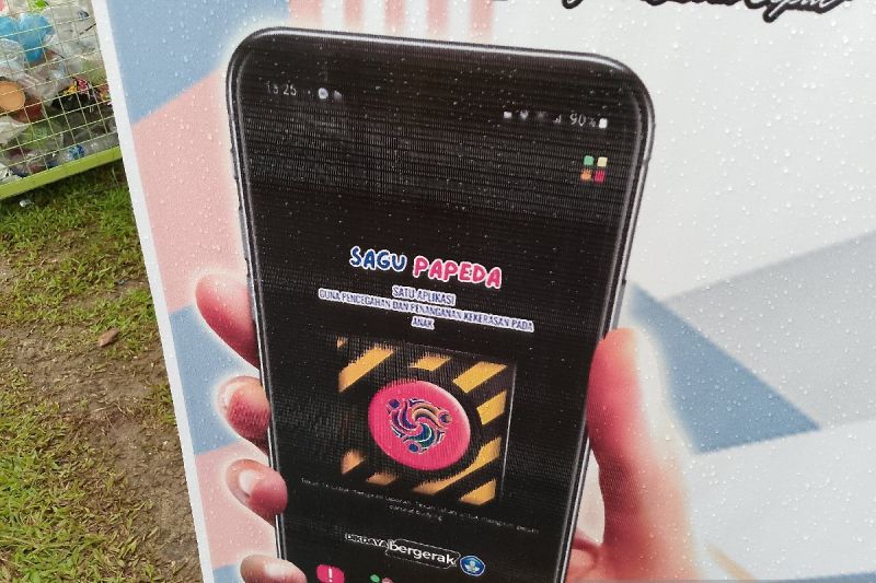 Layanan pengaduan perundungan anak melalui aplikasi "Sagu Papeda" beroperasi selama 24 jam dalam upaya cegah kekerasan dan bullying terhadap anak. ANTARA/Muhsidin