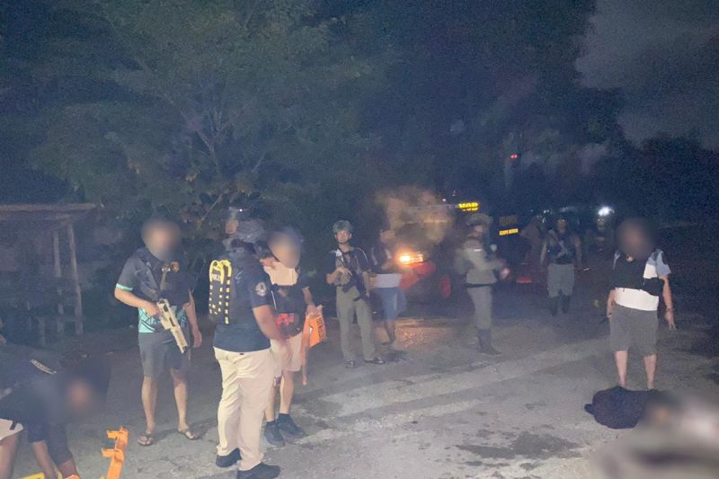 Polres Yahukimo saat melakukan olah tempat kejadian perkara (ANTARA/HO-Humas Polda Papua)