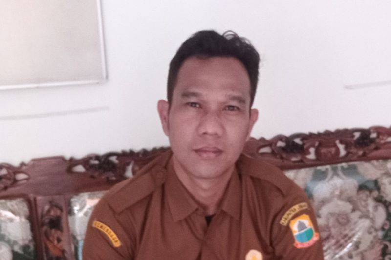 Kepala Bidang Distribusi dan Sumberdaya Pangan Dinas Ketahanan Pangan Kabupaten Lebak Benu Dwiyana. ANTARA/Mansur.