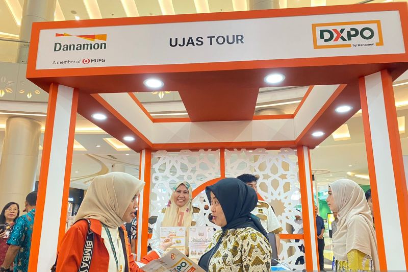 DXPO by Danamon 2024 yang digelar sejak 22 hingga 25 Agustus di Trans Studio Mall, sebagai bagian dari rangkaian perayaan ulang tahun ke-68 Danamon. ANTARA/Nur Suhra Wardyah