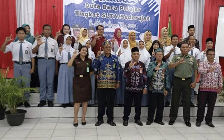Dinas Perpustakaan dan Kearsipan Seruyan Gelar Pemilihan Duta Baca Pelajar Tingkat SLTA