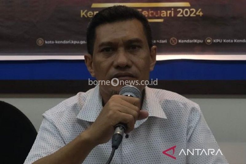 Ketua KPU Kendari, Jumwal Saleh. (ANTARA/HO-Dok ANT)