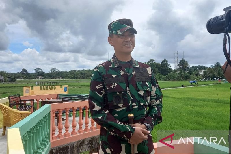 Komandan Kodim 0413/Bangka Letkol Arhan Agung Rakhman Wahyudi (ANTARA/Aprionis)
