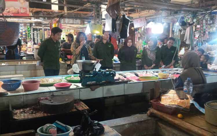 Puskesmas Bukit Hindu Berkomitmen Ciptakan Pasar Kahayan Sehat