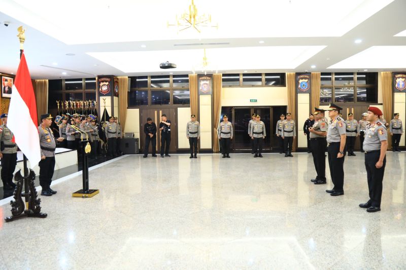 Kapolri Umumkan Kenaikan Pangkat 12 Perwira Tinggi Polri