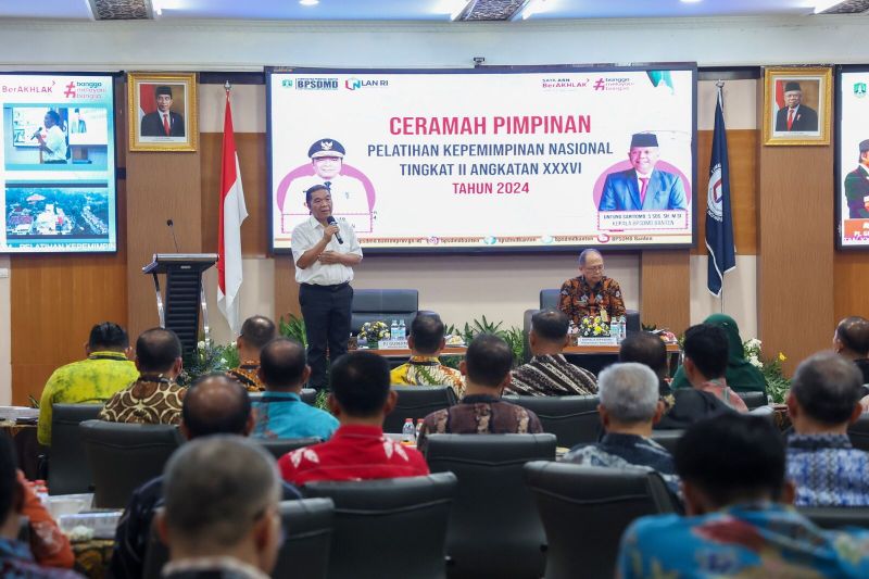 Reformasi Birokrasi Banten Berorientasi Masyarakat dalam Pelatihan Kepemimpinan