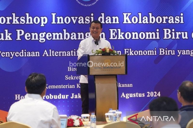 Secretary General of the Ministry of Marine Affairs and Fisheries Rudy Heriyanto Adi Nugroho. ANTARA/HO-KKP