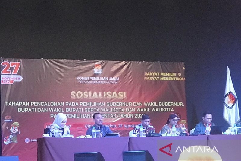 KPU Sumut Tunjuk RS Adam Malik untuk Pemeriksaan Kesehatan Calon Gubernur