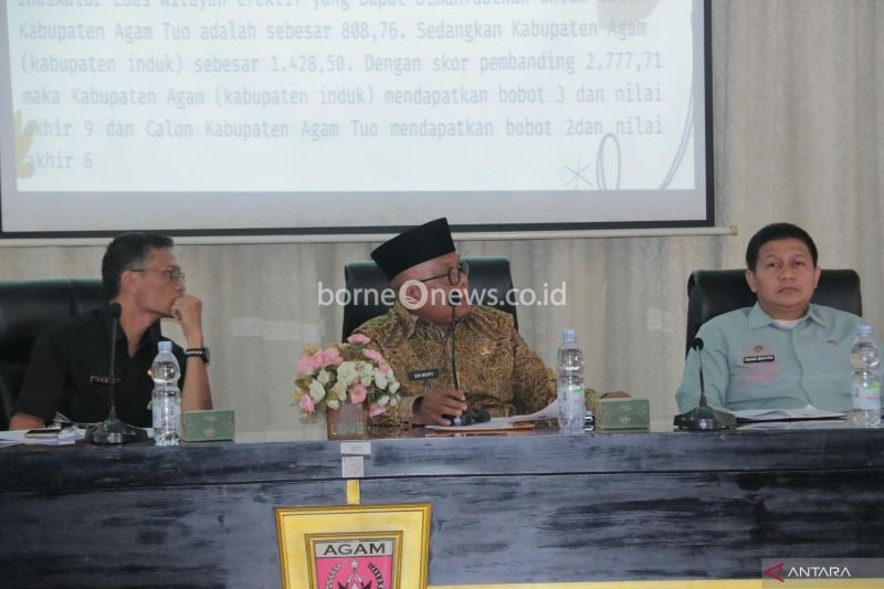 Pemprov Sumbar Kajian Pemekaran Daerah Agam Tuo untuk Kesejahteraan