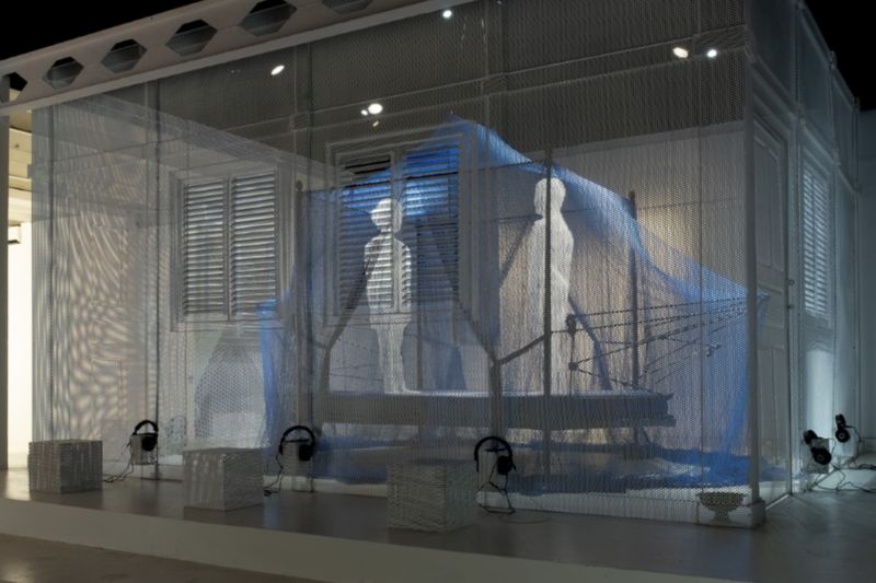 Instalasi pada gelaran ARTJOG. (ANTARA/ HO-ARTJOG)