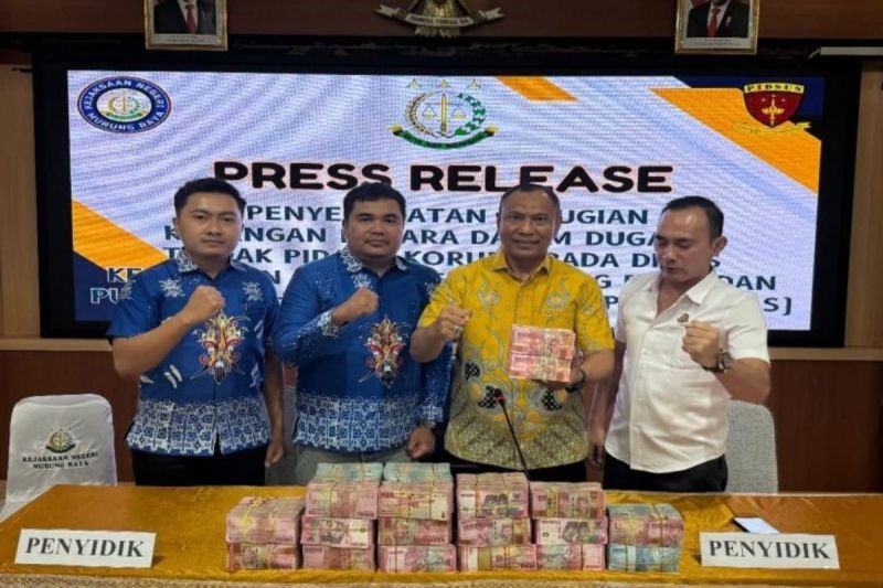 Kejaksaan Negeri Murung Raya Selamatkan Rp1,6 Miliar dari Korupsi