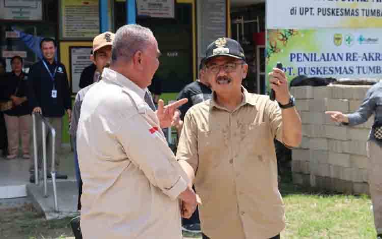 Pj Bupati Gunung Mas Berharap Fasilitas Kesehatan di Puskesmas Tumbang Jutuh Segera Dilengkapi