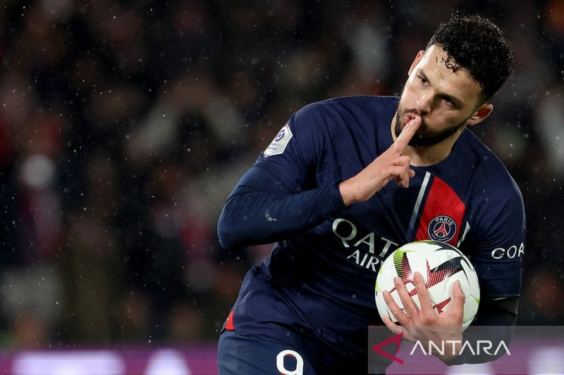 PSG Ditahan Imbang Lille 1-1 Akibat gol Larut Ethan Mbappe