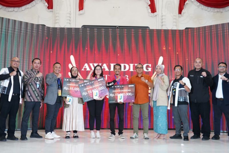 Para pemenang program Usaha Dukungan Keuangan (Udunan) tahun 2024. (ANTARA/HO Pemprov Jabar)
