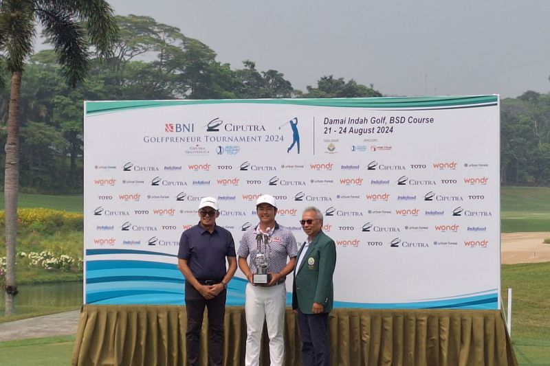Jonathan Wijono raih prestasi gemilang di BNI Ciputra Golfprenuer Tournament