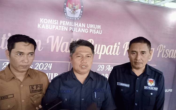 KPU Pulang Pisau Siapkan Pendaftaran Pasangan Bakal Calon Bupati dan Wakil Bupati, Ini Ketentuannya