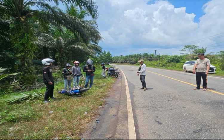 Pengendara Motor Meninggal Seusai Terlibat Kecelakaan dengan Truk CPO di Desa Pundu