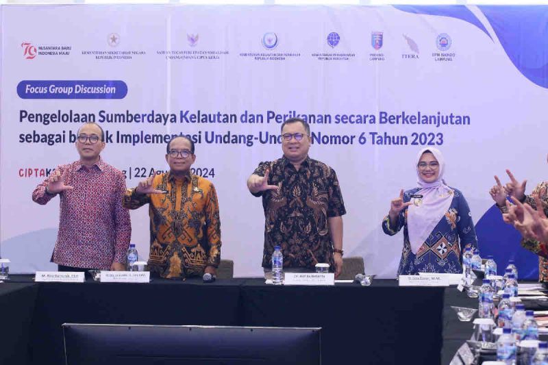 Upaya Perkuat Pengelolaan Sumber Daya Kelautan di Lampung