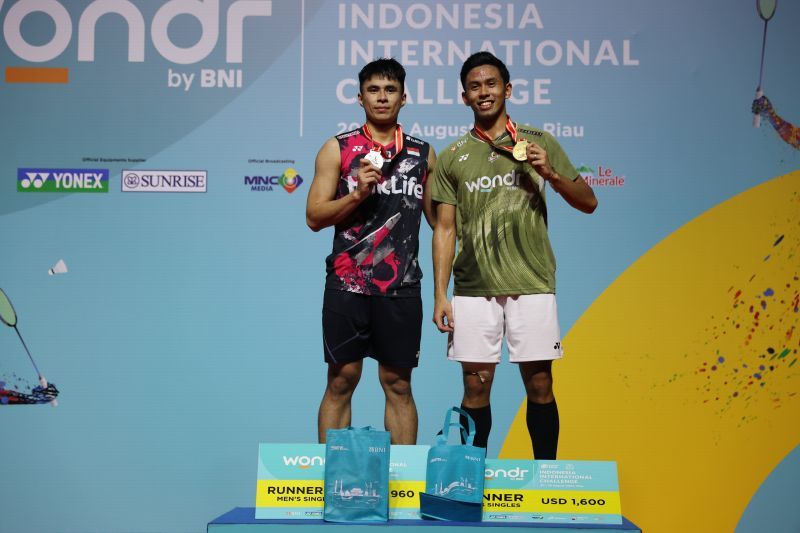 Yohanes Saut Raih Gelar Juara di Indonesia International Challenge 2024