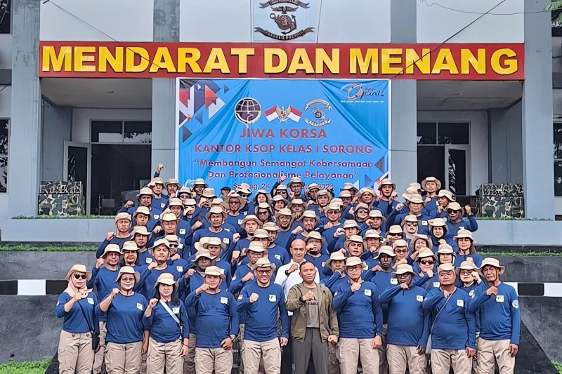KSOP Sorong Tingkatkan Pelayanan Melalui Semangat Kebersamaan