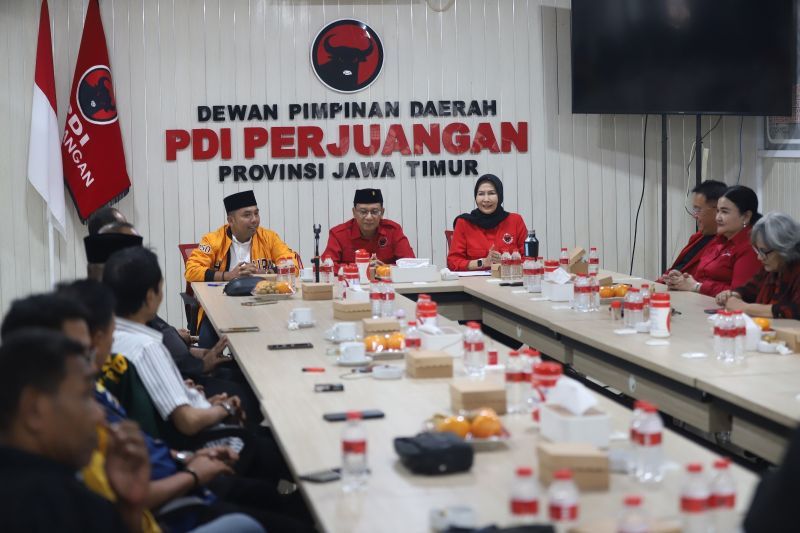 Koalisi Nonparlemen Jatim Jalin Komunikasi dengan PDIP untuk Pilkada