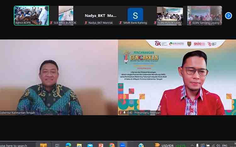 Gerakan Nasional Cerdas Keuangan untuk Tingkatkan Literasi Keuangan di Kalteng