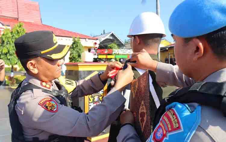 Polres Kobar Gelar Apel Pasukan dan Sarpras Pengamanan Pilkada Serentak 2024