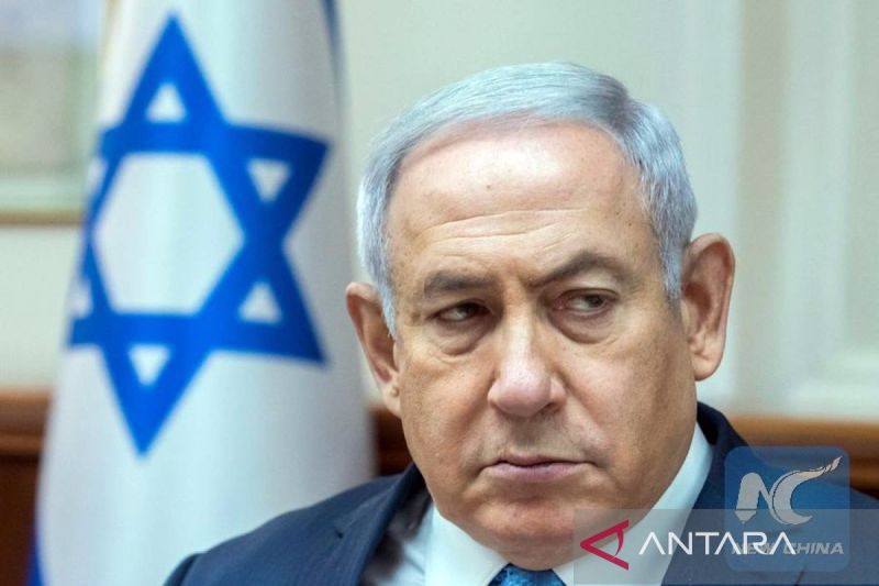 Perdana Menteri Israel Benjamin Netanyahu. ANTARA/Xinhua/am.