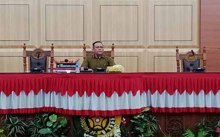 Rapat Pembahasan Tata Tertib DPRD Palangka Raya Ditunda